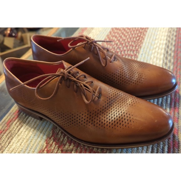 Cole Haan Other - Men's Cole Haan Washington Grand Laser Chesnut Wingtip Oxford - 9 M - C24523